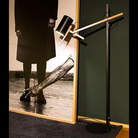 Scantling Floor Lamp P73 Black