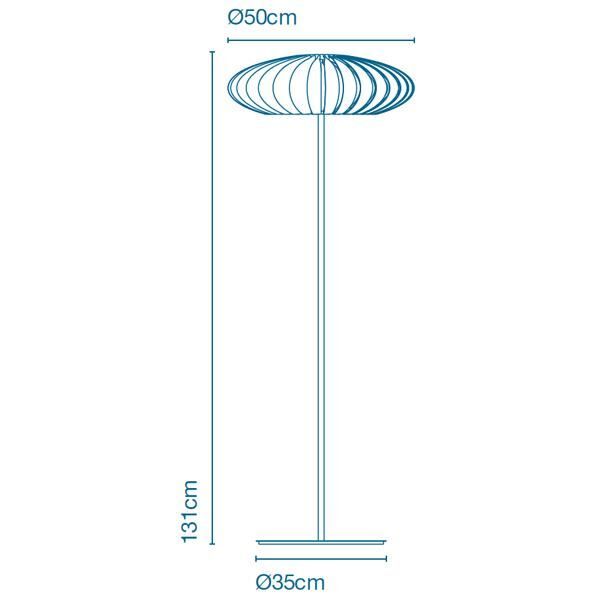Maranga Golvlampa Small Vit