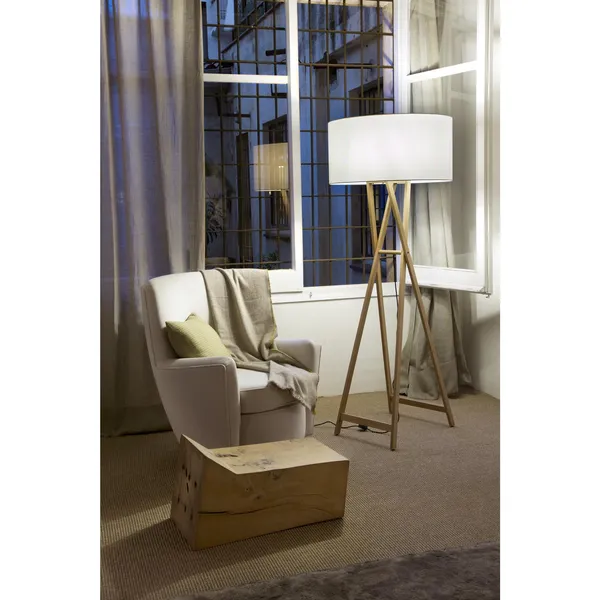 Cala P 165 Stehlampe Naturell Eiche