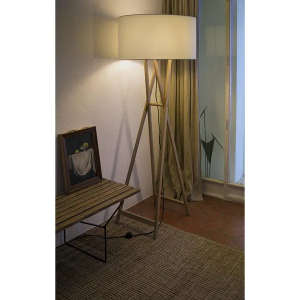 Cala P 165 Stehlampe Naturell Eiche