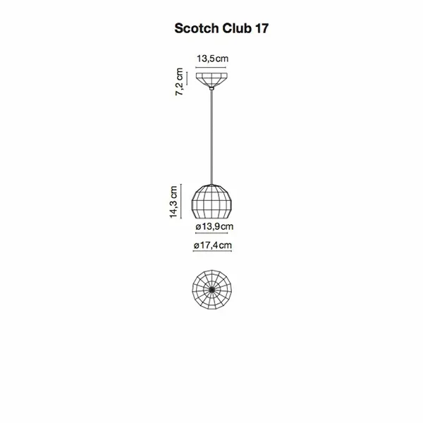 Scotch Club Wit/ Goud 17