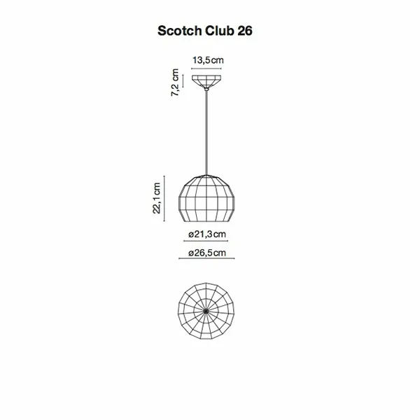Scotch Club Blå/Guld 26