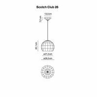 Scotch Club Blå/Guld 26