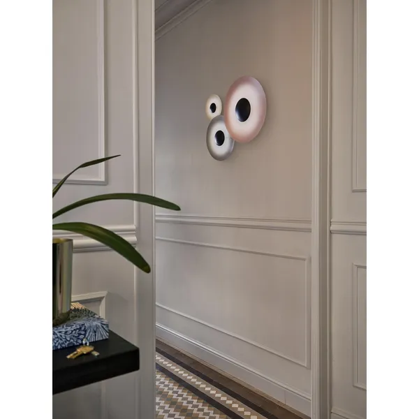 Ginger 32 C Wandlamp Eiken & Wit