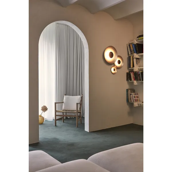 Ginger 32 C Wandlamp Wenge & Wit