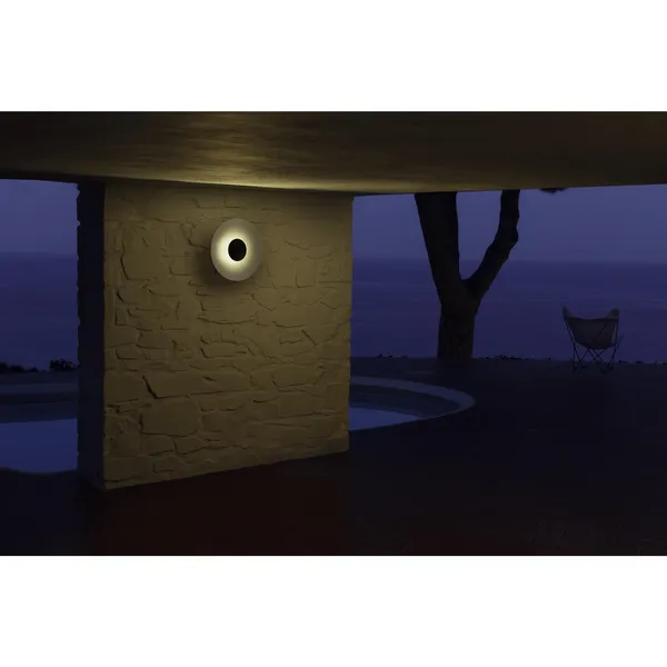 Ginger 60 C Wall Lamp Wenge & White