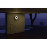 Ginger 60 C Wall Lamp Wenge & White