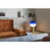 Dipping Light Table Lamp Beige Small