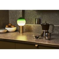 Dipping Light Table Lamp Green Small