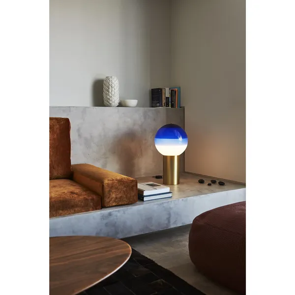 Dipping Light Table Lamp Green Small