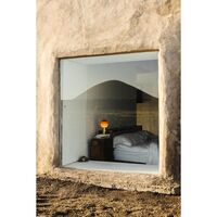 Dipping Light Table Lamp Amber Small