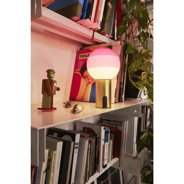 Dipping Light Table Lamp Amber Small