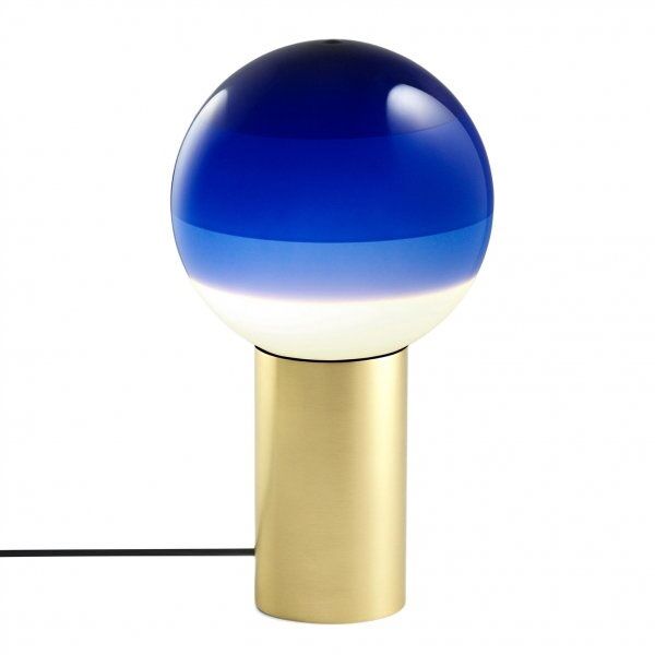 Dipping Light Bordlampe Blå Stor
