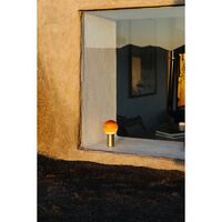 Dipping Light Table Lamp Green Medium