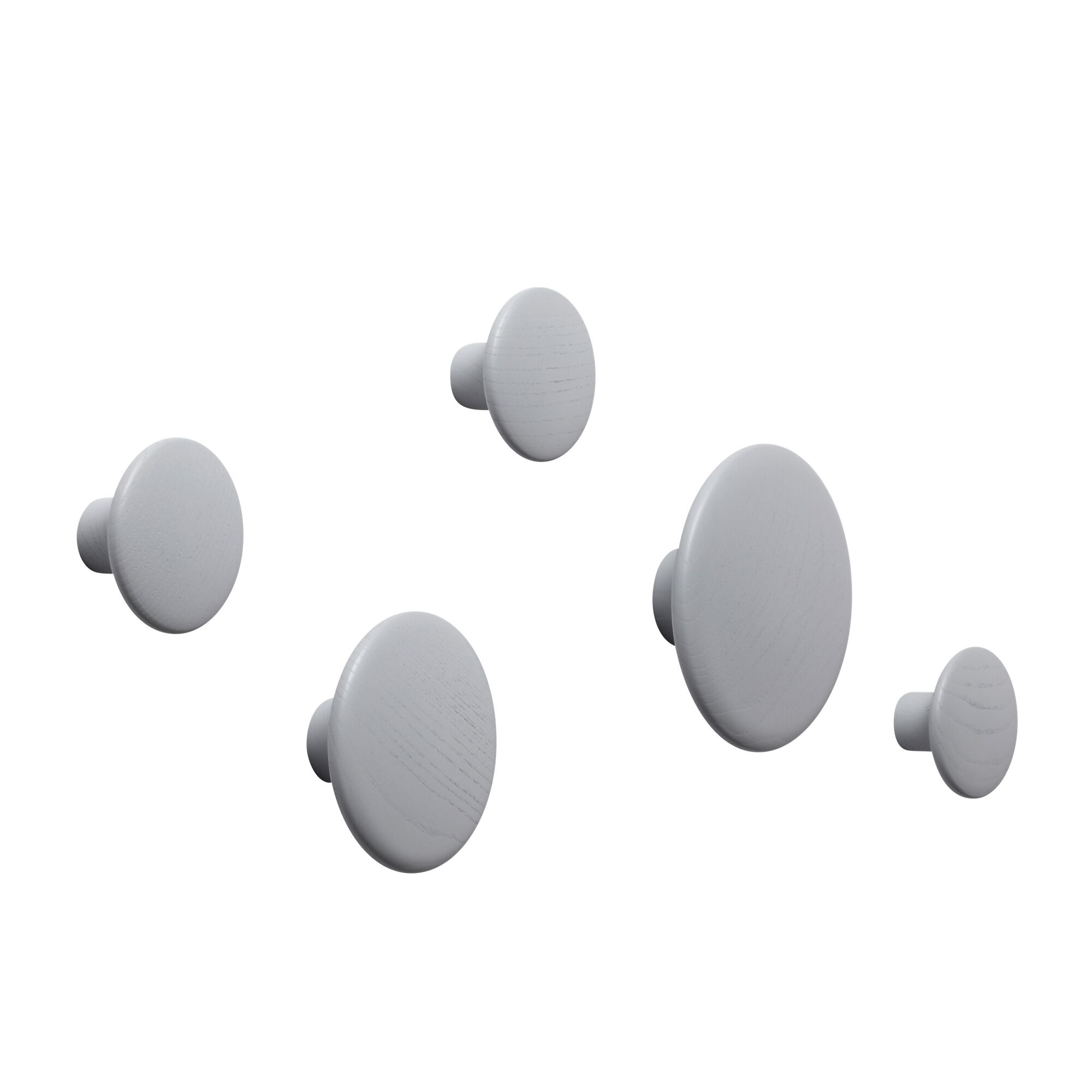 Dots Kleskroker Grå 5 Stk.