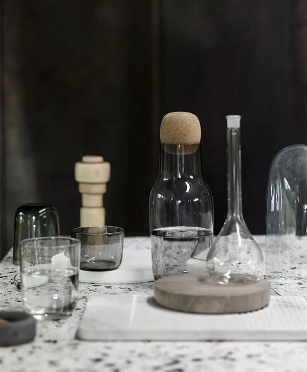 Corky Carafe Gray