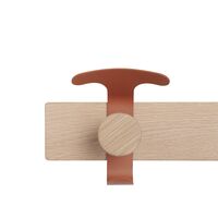 Avail Knagerække Eg/Kobber Brun