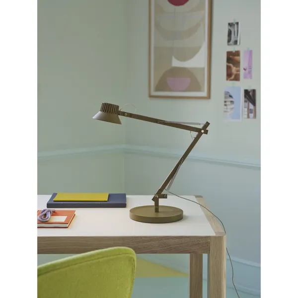 Dedicate L2 Table Lamp Brown Green