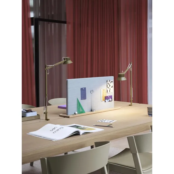 Dedicate S2 Table Lamp With Clip Brown Green