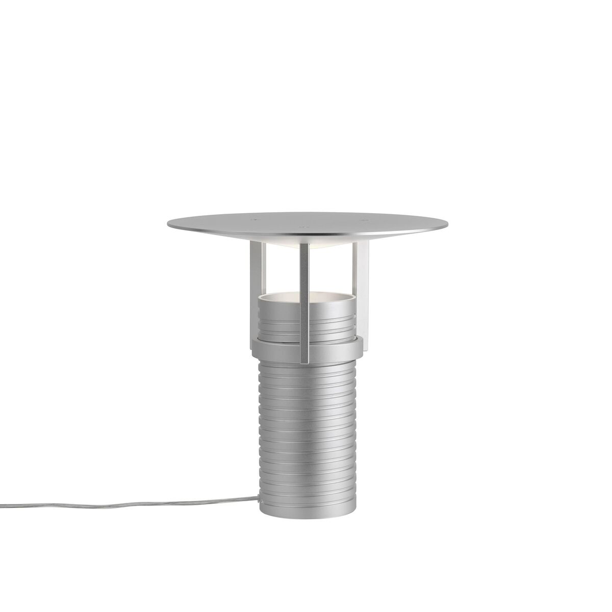 Set Tischlampe Aluminium