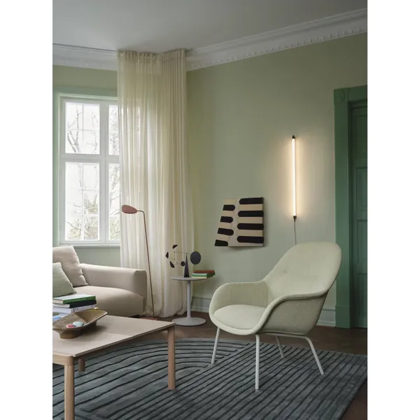 Fine Wall/ Ceiling Light 60cm Black