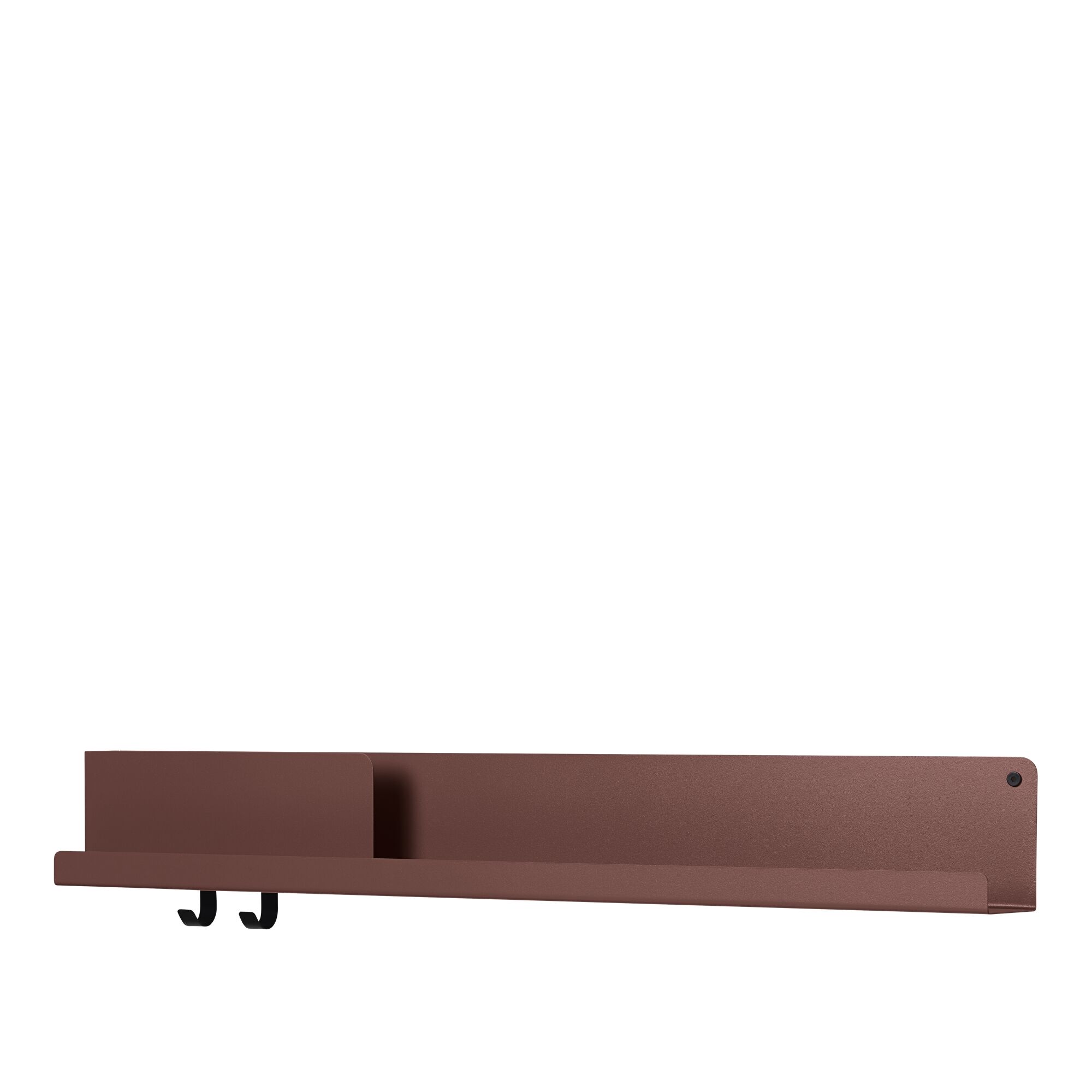 Sammenleggbar Hylle 96×13 Dyp Rød