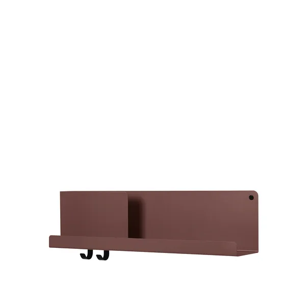 Folded Shelf 63x16.5 Deep Red
