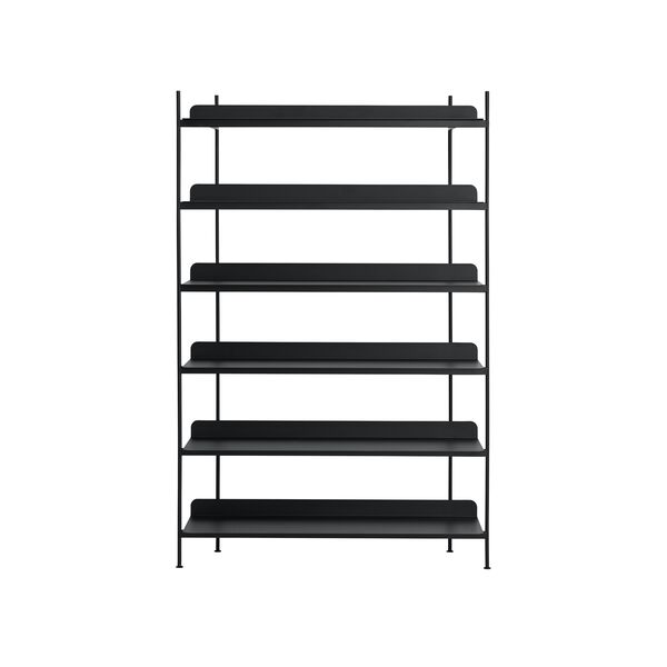 Compile Sistema De Estanterías 4 Negro