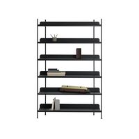 Compile Shelving System 4 Black