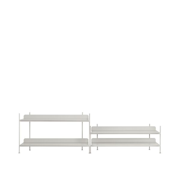 Compile Estantería 5 Gris