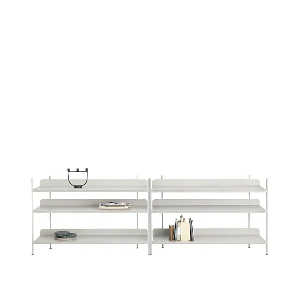 Compile Shelving System 6 Gray