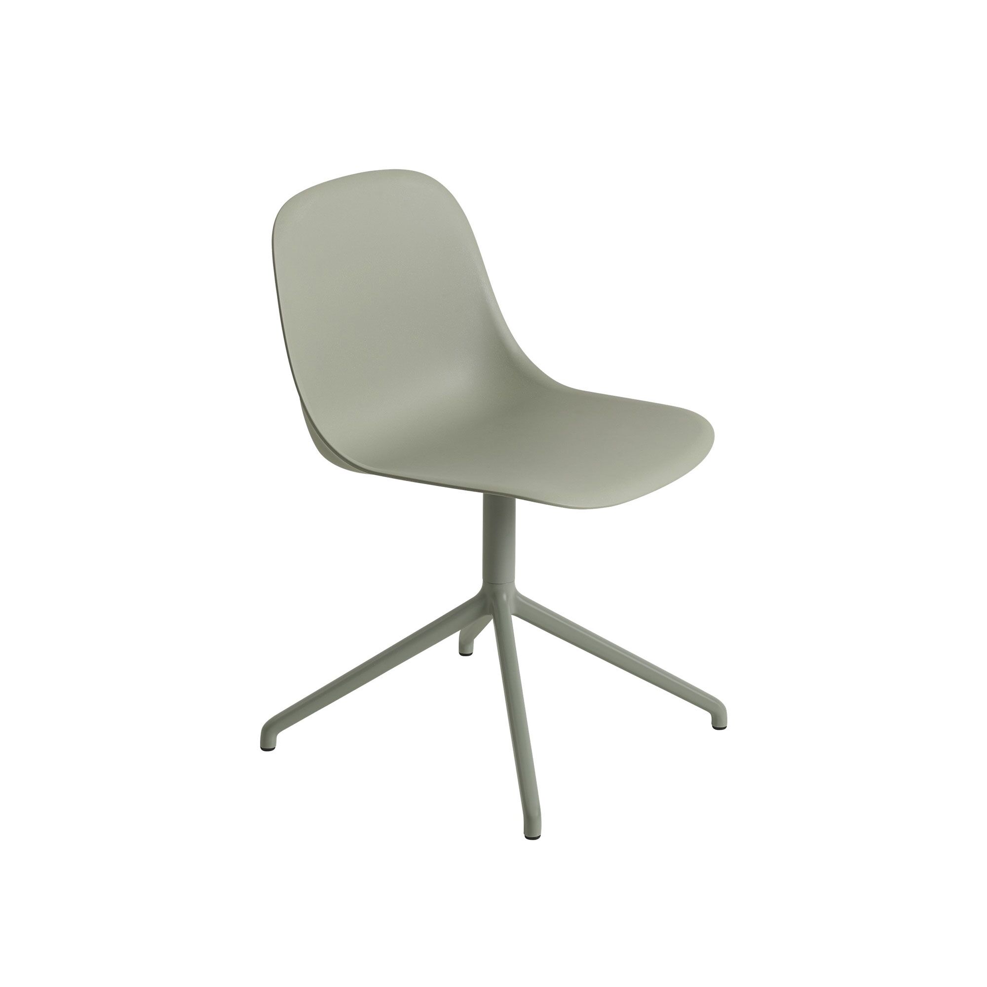 Fiber Spisebordsstol med Swivel Base Stvet Grn