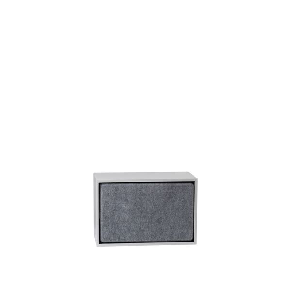 Stacked Regalsystem / Acoustic Panel / Groß Grau Melange