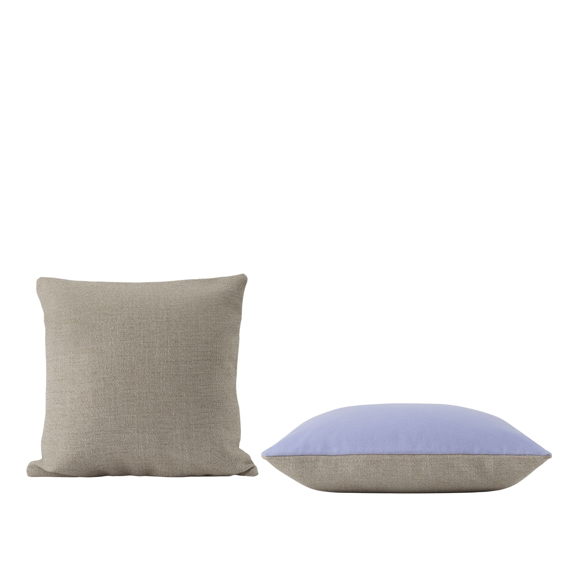 Mingle Pute 45×45 Sand/Lilla
