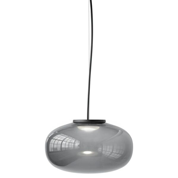 Smoked Glass Shade for Karl-Johan Pendant, Ø40