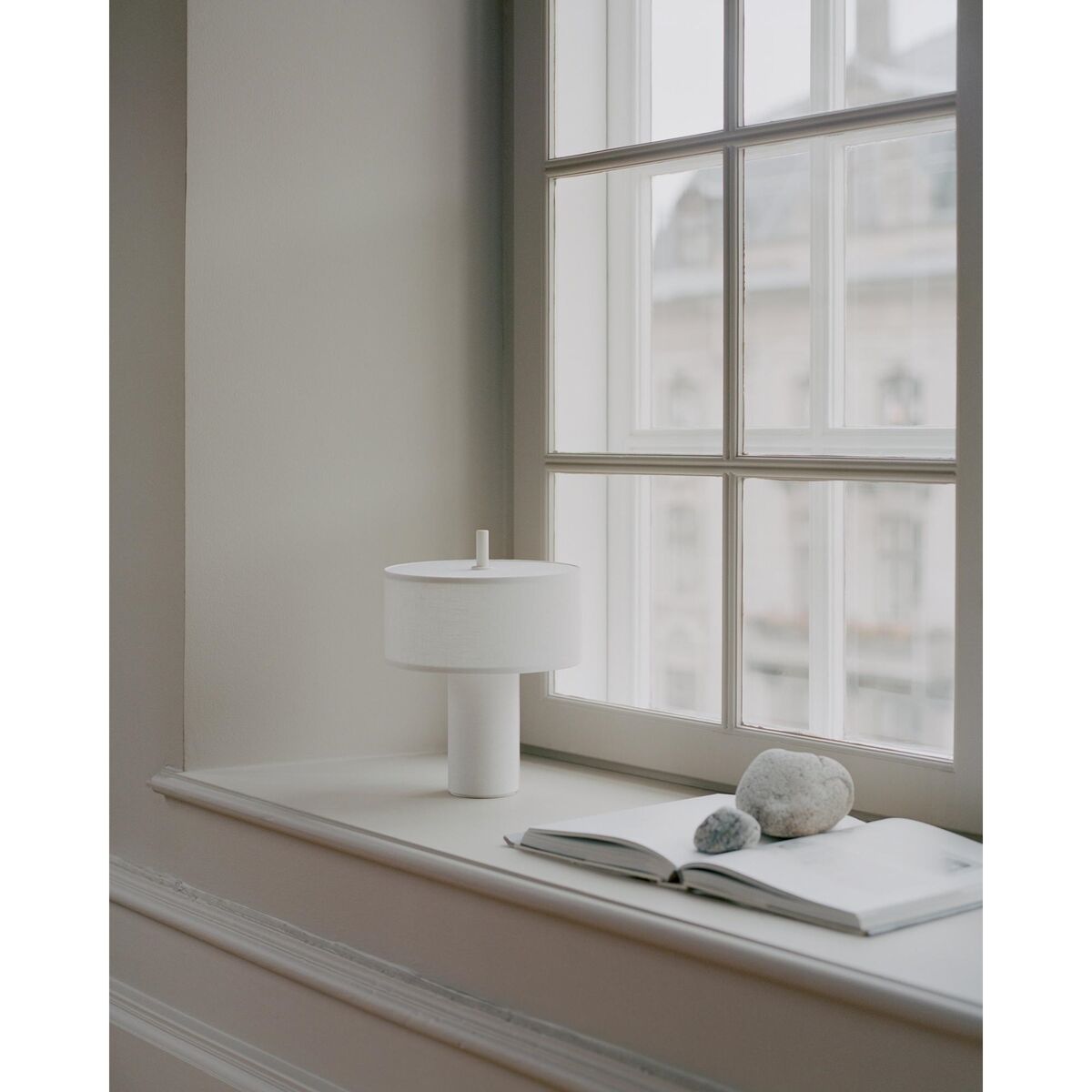 Lampada Portatile Margin Bianco