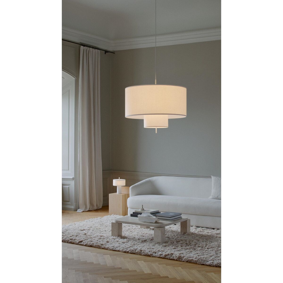 Lampada Portatile Margin Bianco