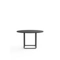 Florence Dining Table Ø120 Black with Black Frame