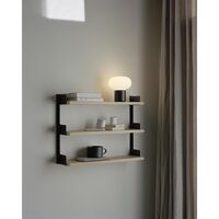 Tea Shelf Oak/ Black