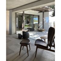 Offset Vase Mini Dark Grey