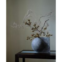 Offset Vase Mini Dark Grey