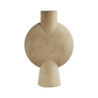 Sphere Vase Bubl Hexa Sand