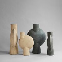 Sphere Vase Bubl Hexa Sand