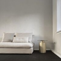 Pillar Couchtisch Messing