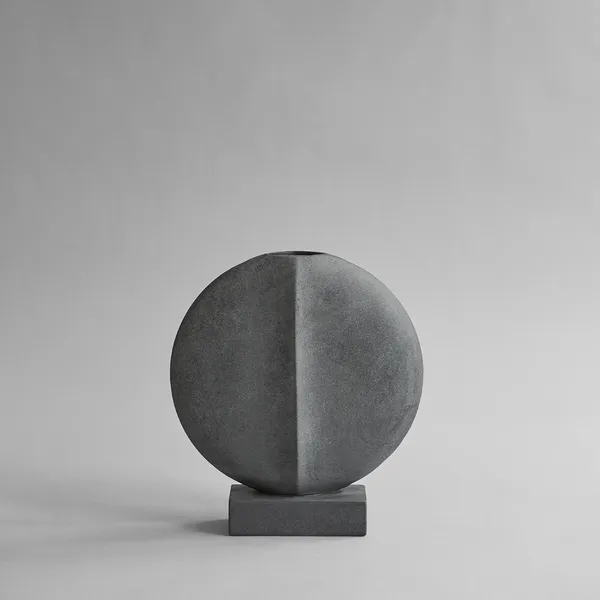Guggenheim Vase Mini Mørkegrå