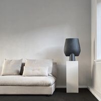 Sphere Vase Square Hexa Black