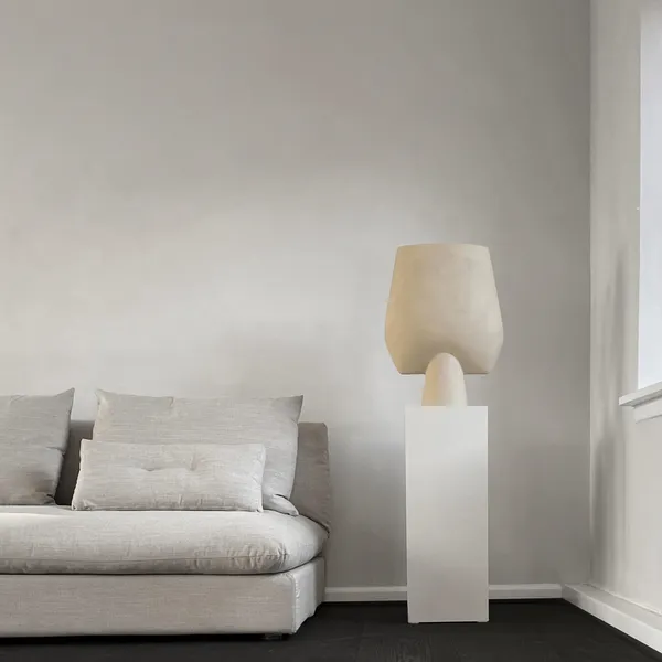 Sphere Vase Square Hexa Sand