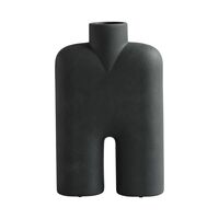 Cobra Vase Høy Hexa Sort