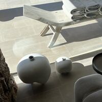 Sumo Vase Mini Bone White