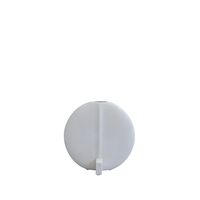 Guggenheim Vase Petit Bone Hvit
